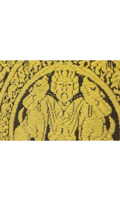 8 x 9 Antique Mexican Blanket Textile 72747