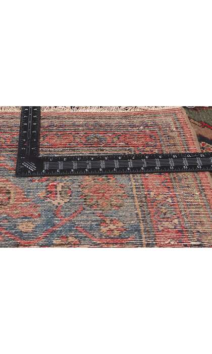 ​11 x 19 Oversized Antique Persian Bibikabad Hamadan Rug 78334