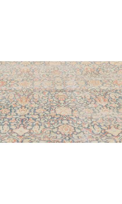 11 x 16 Distressed Antique Persian Kerman Rug 61024