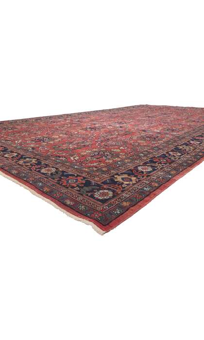 11 x 19 Oversized Antique Persian Mahal Rug 78329