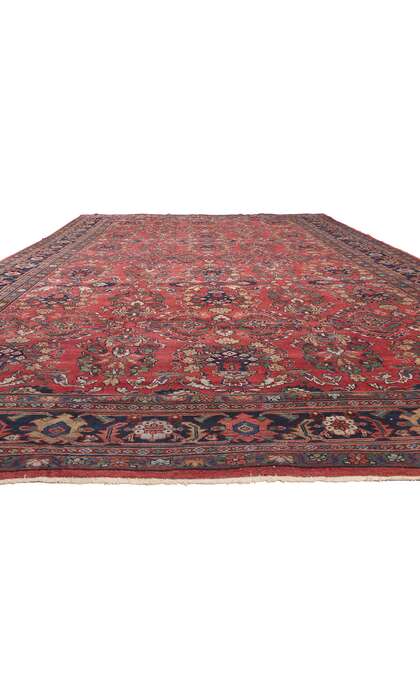 11 x 19 Oversized Antique Persian Mahal Rug 78329