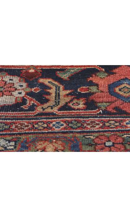 11 x 19 Oversized Antique Persian Mahal Rug 78329