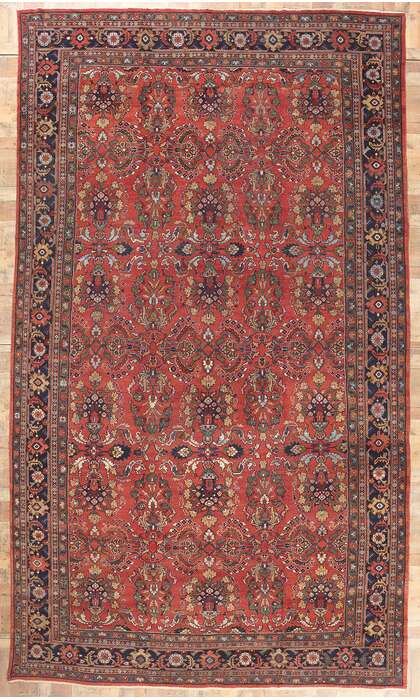 11 x 19 Oversized Antique Persian Mahal Rug 78329