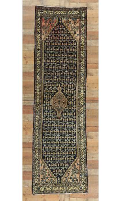 3 x 11 Antique Persian Malayer Rug Runner 61058