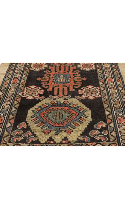 3 x 6 Antique Persian Nahavand Hamadan Rug 72610