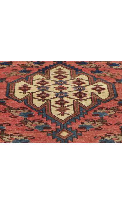 4 x 6 Antique Persian Hamadan Rug 60966