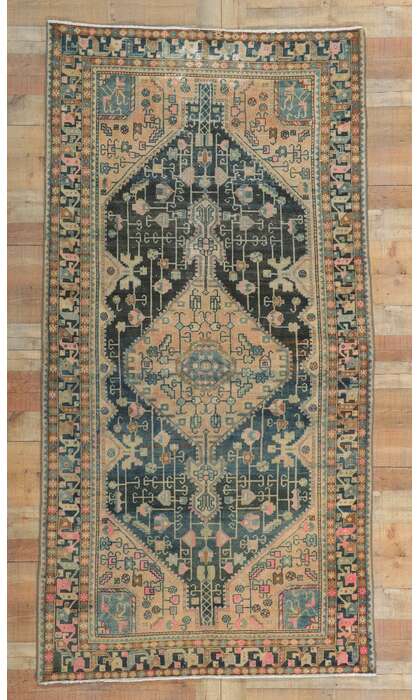 5 x 9 Antique Persian Malayer Rug 60957