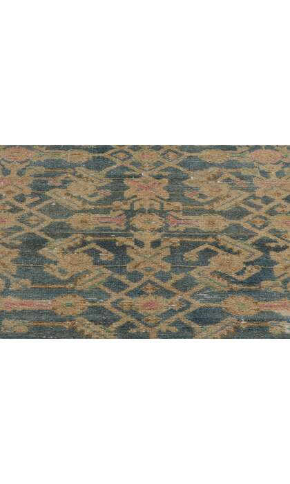 3 x 12 Antique Blue Persian Malayer Rug Runner 60992