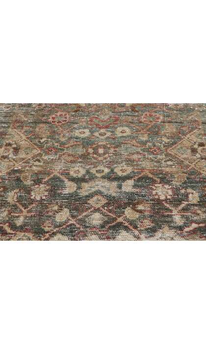 5 x 10 Antique-Worn Persian Malayer Rug 60956