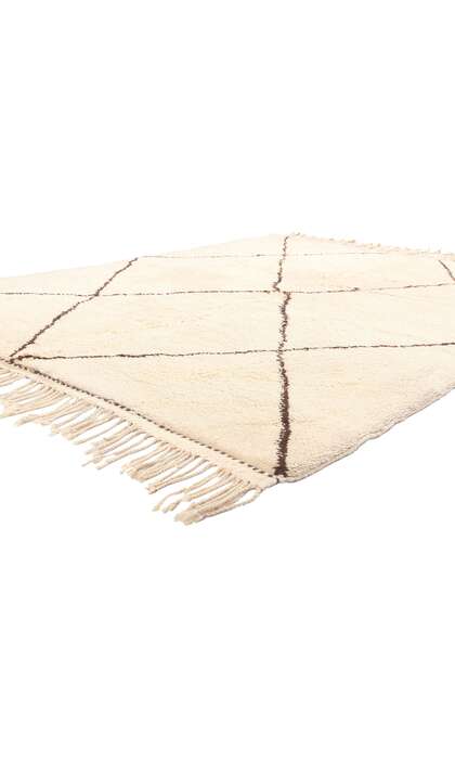 5 x 6 Modern Moroccan Beni Ourain Rug 20767