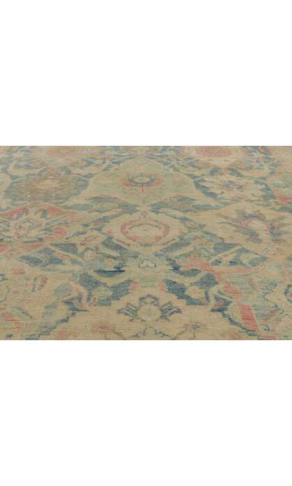 9 x 13 Colorful Modern Oushak Rug 80727