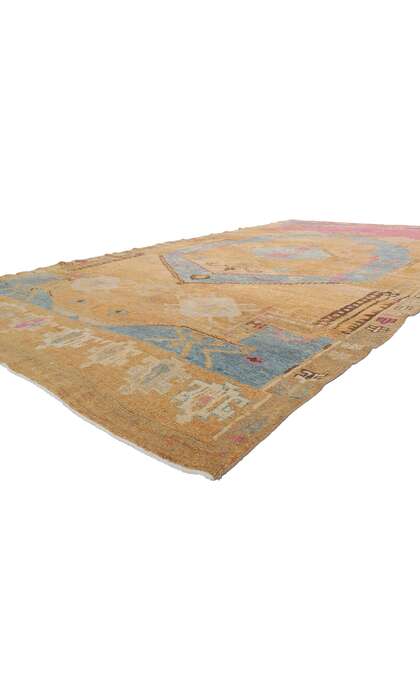 8 x 14 Vintage Turkish Kars Rug 53787