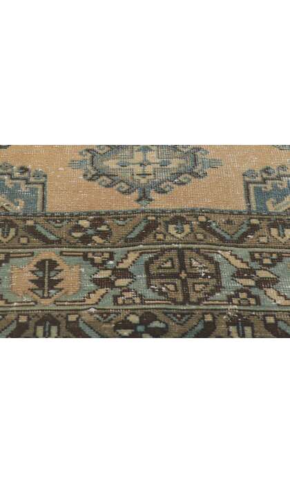 7 x 11 Vintage-Worn Persian Viss Rug 61019