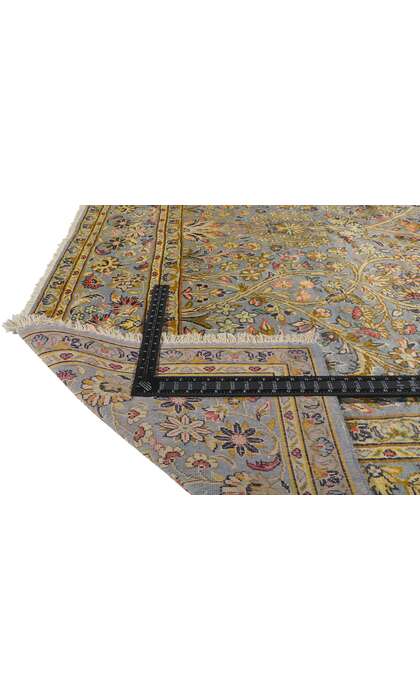 8 x 12 Vintage Persian Kashan Rug 61037