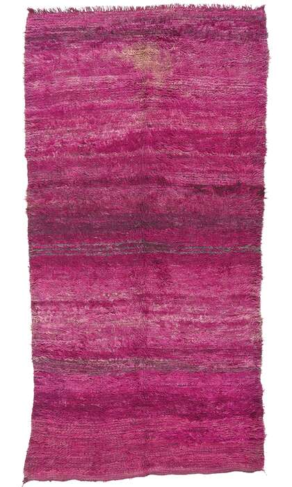 5 x 10 Reversible Vintage Beni MGuild Moroccan Rug 20698