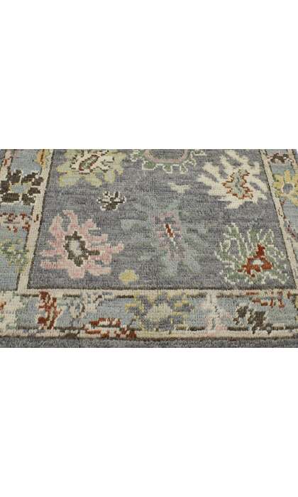 4 x 6 Modern Oushak Rug 80389