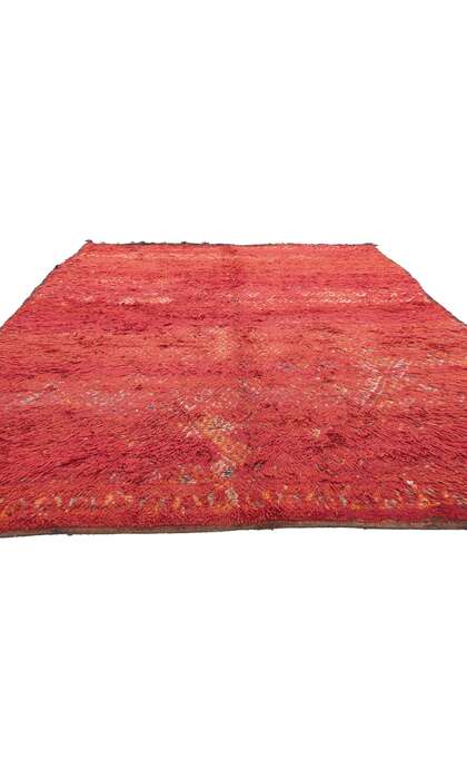 6 x 10 Vintage Red Beni MGuild Moroccan Rug 20604