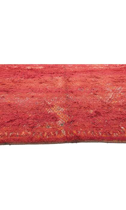 6 x 10 Vintage Red Beni MGuild Moroccan Rug 20604