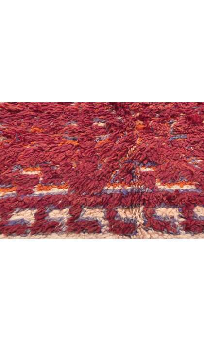 6 x 10 Vintage Red Beni MGuild Moroccan Rug 20617