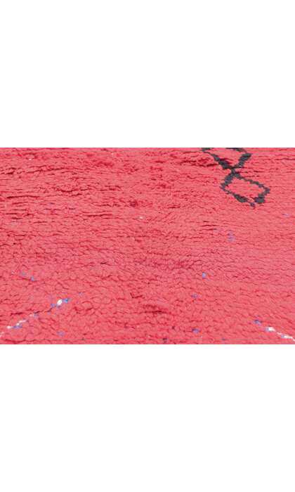 5 x 7 Reversible Red Vintage Moroccan Rug 20531