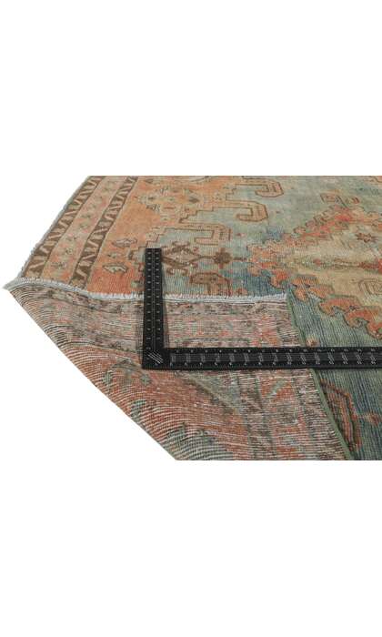 5 x 11 Vintage-Worn Persian Viss Rug 60978