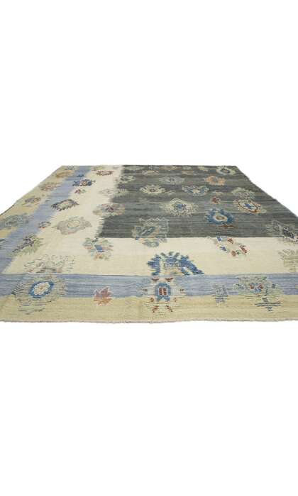 9 x 12 Modern Turkish Kilim Rug 52212