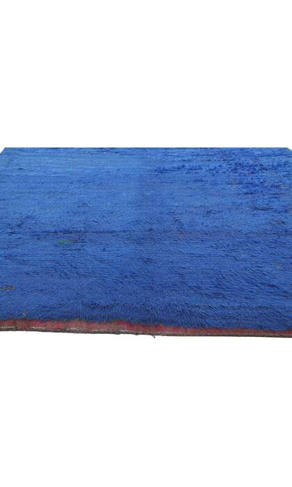 6 x 11 Vintage Blue Beni Mrirt Moroccan Rug 21001