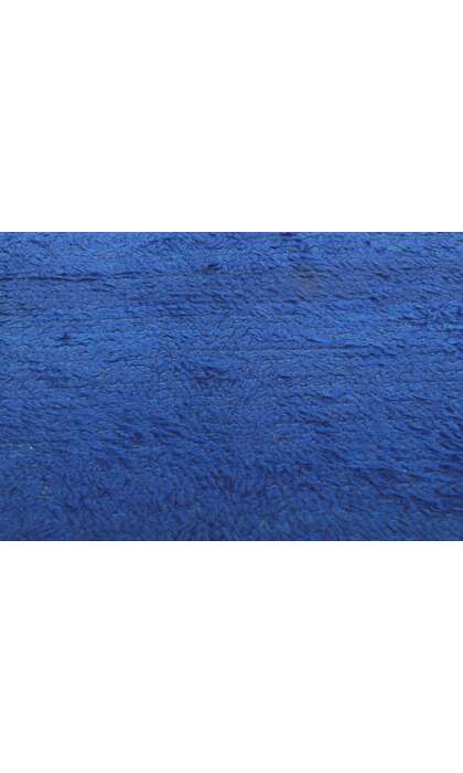 6 x 11 Vintage Blue Beni Mrirt Moroccan Rug 21001