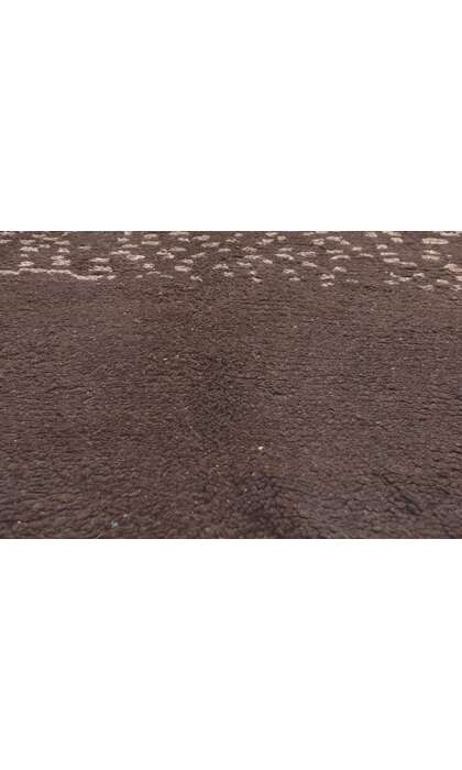 6 x 8 Vintage Brown Moroccan Rug 20281