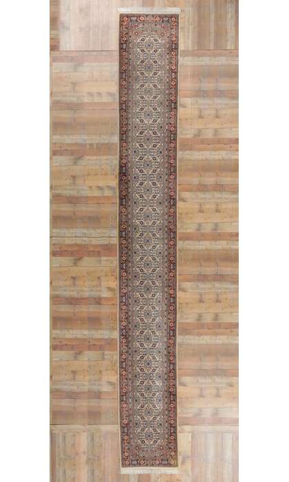 3 x 20 Vintage Indian Rug Runner 78298