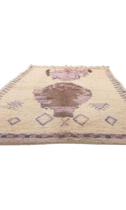 5 x 9 Vintage Moroccan Azilal Rug 20305