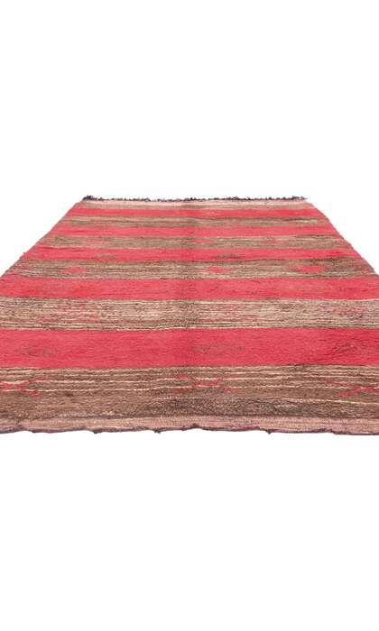 5 x 8 Vintage Striped Moroccan Rug 20396