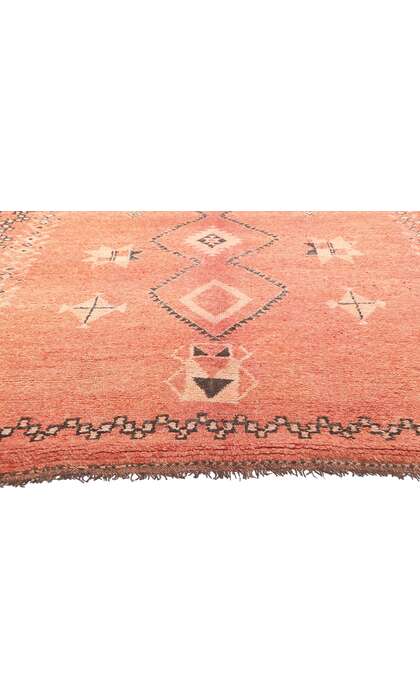 6 x 12 Vintage Orange Taznakht Moroccan Rug 20323