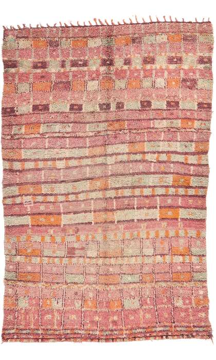 6 x 9 Vintage Boujad Moroccan Rug 20366