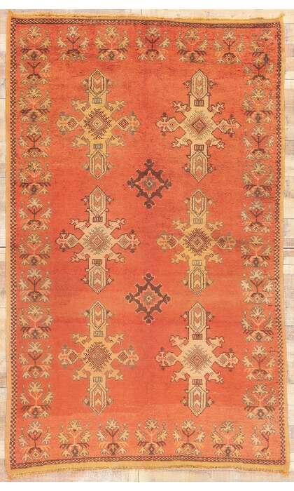 6 x 9 Vintage Taznakht Moroccan Rug 20231