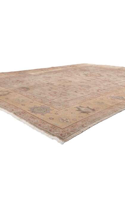 ​8 x 10 Vintage Turkish Oushak Rug 78674