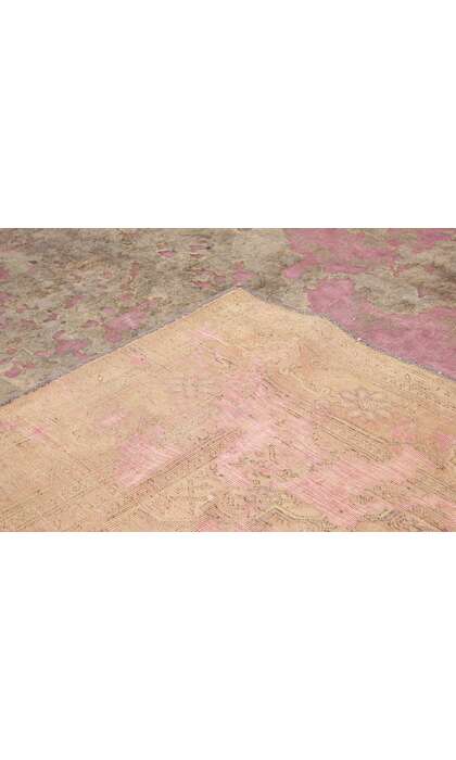 7 x 10 Vintage Turkish Overdyed Rug 60730