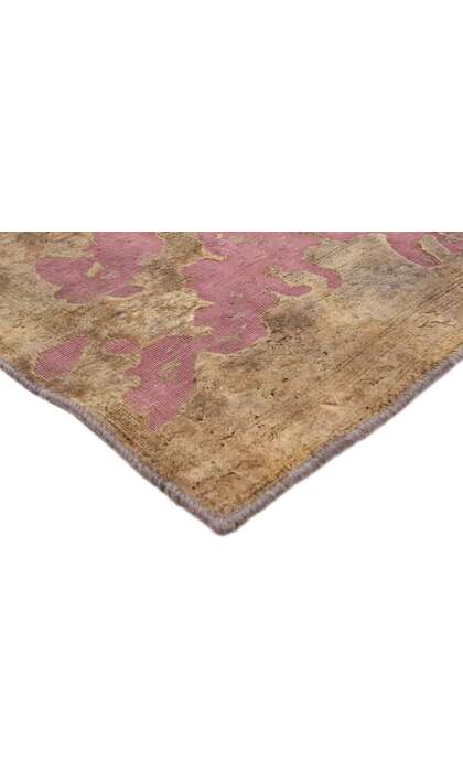 7 x 10 Vintage Turkish Overdyed Rug 60730