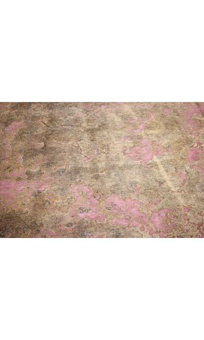 7 x 10 Vintage Turkish Overdyed Rug 60730