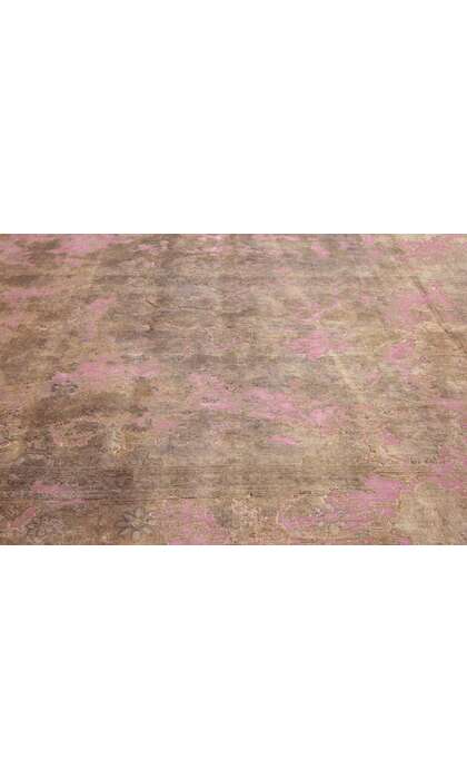 7 x 10 Vintage Turkish Overdyed Rug 60730