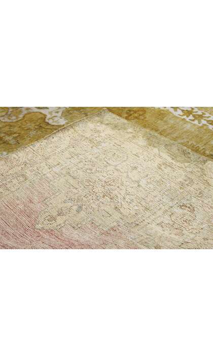 8 x 11 Vintage Turkish Overdyed Rug 60733