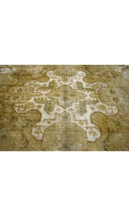 8 x 11 Vintage Turkish Overdyed Rug 60733