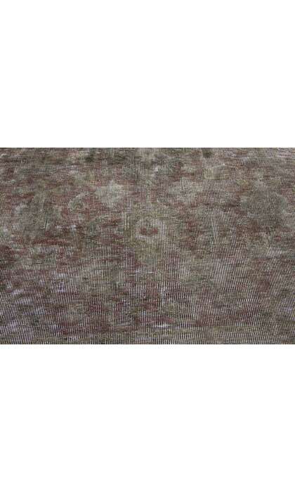 8 x 11 Vintage Turkish Overdyed Rug 60604