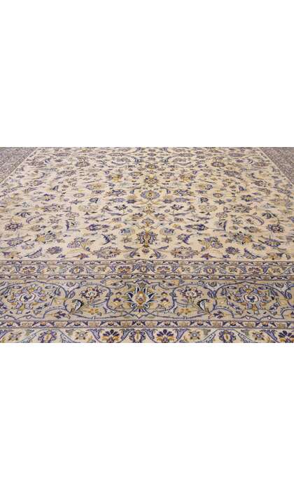 10 x 13 Vintage Persian Kashan Rug 7637210 x 13 Vintage Persian Kashan Rug 76372