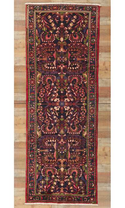 4 x 10 Vintage Persian Malayer Rug 61047