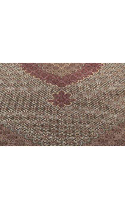 7 x 11 Vintage Persian Tabriz Rug 77368