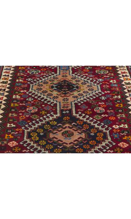 3 x 11 Vintage Persian Shiraz Rug 61044