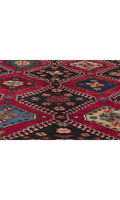 5 x 10 Vintage Persian Shiraz Rug 61038