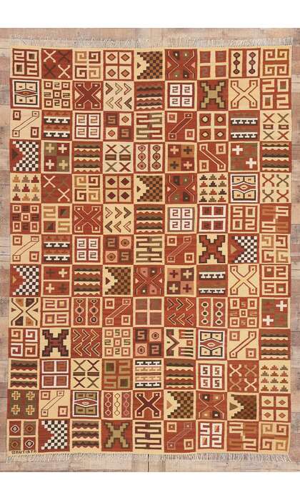 ​6 x 8 Vintage Peruvian Kilim Rug 78624​