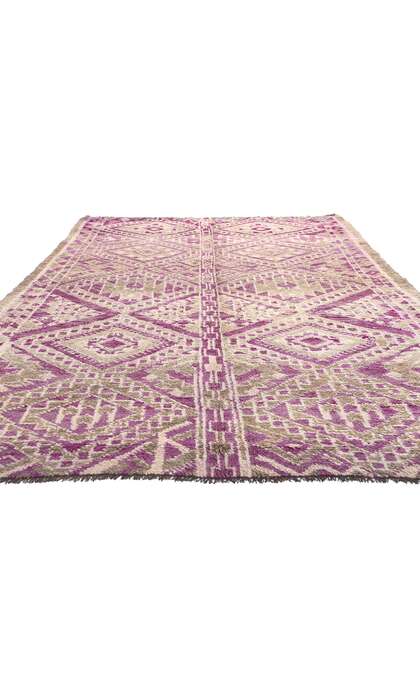 6 x 10 Vintage Purple Beni MGuild Moroccan Rug 20666